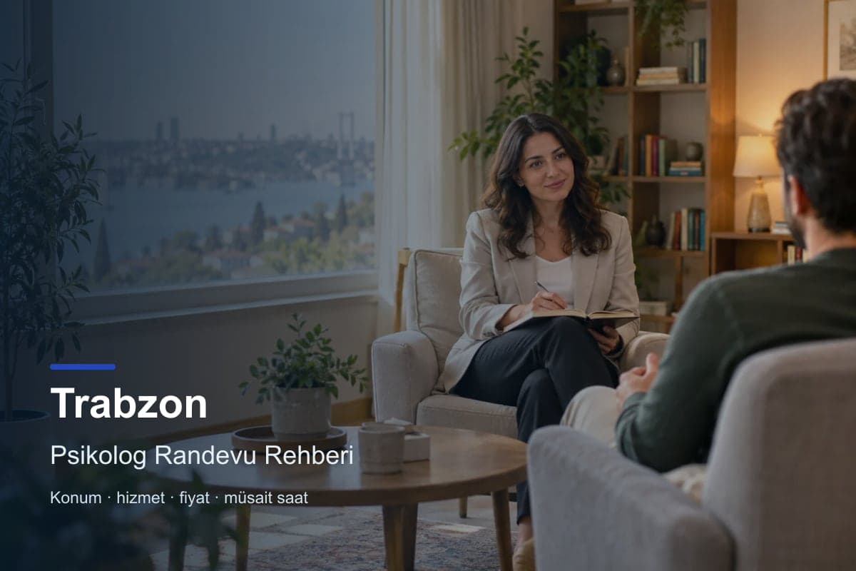 Trabzon psikolog işletme ve randevu rehberi