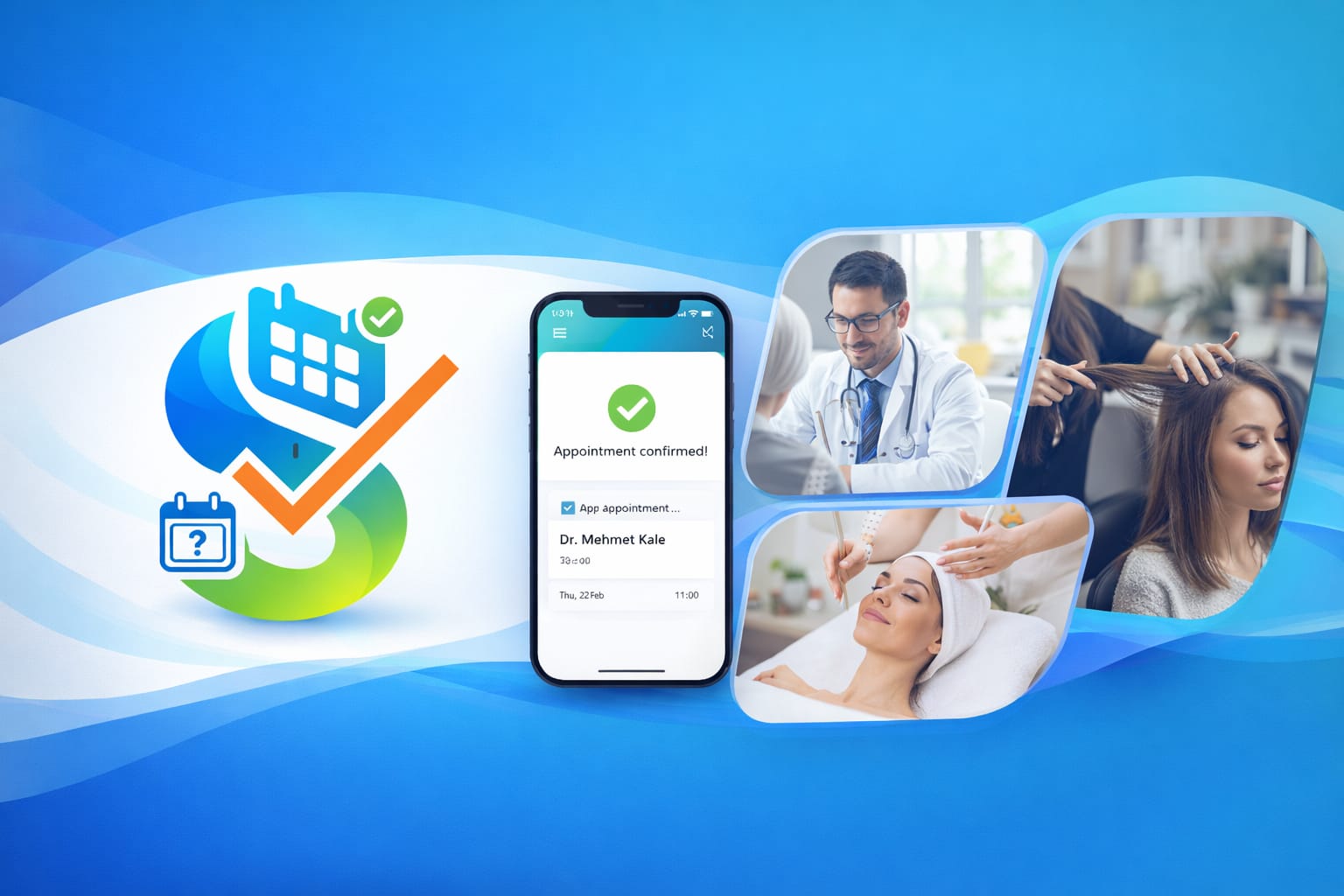 Scheddy – Doktor, kuaför ve spa gibi farklı sektörler için randevu onay uygulaması